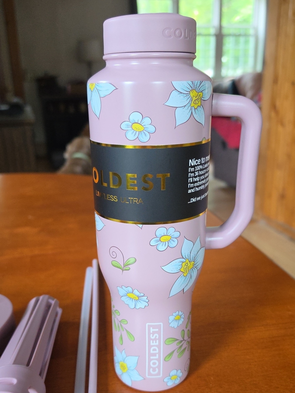 Coldest 46 oz Limitless Bottle - Soft Meadow